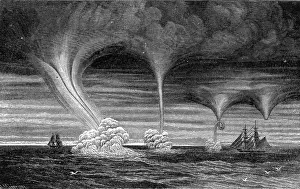Vortex Prints: Waterspouts, 1873