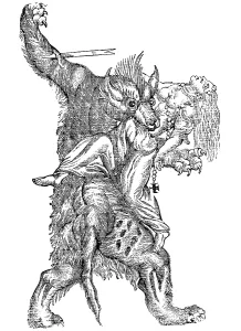 Folklore Prints: Werewolf, Legendary Creature