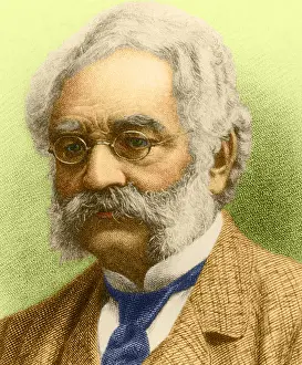 Industrialist Prints: Werner von Siemens, German Inventor