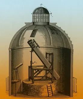 Uranus Prints: William Herschel's Telescope, 1781