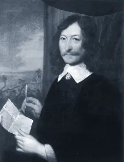 London Prints: William Lilly, English Astrologer