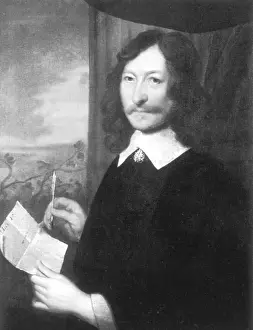 William Prints: William Lilly, English Astrologer