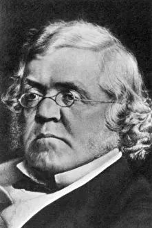 1863 Prints: William Makepeace Thackeray, English Author