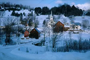 Landscape Prints: Winter Countryside