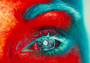 Womans Prints: Woman's Eye