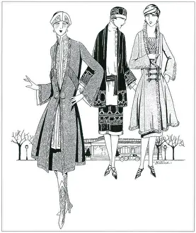 Vintage Nostalgia Prints: Women's Fashion, 1926