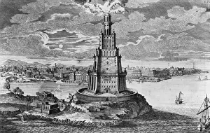 Civilization Prints: Wonders of the Ancient World, Lighthouse of Alexandria