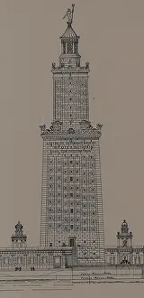 Civilization Prints: Wonders of the Ancient World, Lighthouse of Alexandria