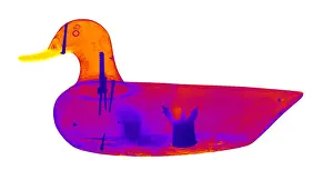 Shot Prints: Wooden Duck Decoy
