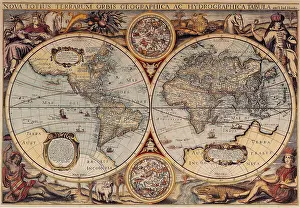 Best Sellers Part IV Prints: World Map 1636
