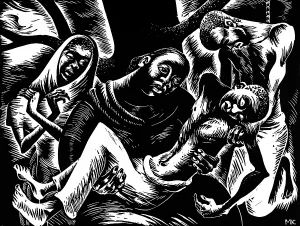 Hanging Prints: WPA Art, Pieta
