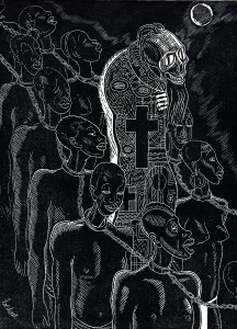 Harlem Prints: WPA Art, Voodoo Coming Into Haiti