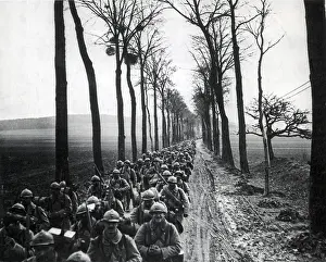Armed Prints: WWI, French Infantrymen, Battle of Somme, 1916