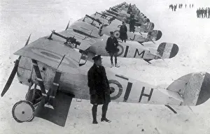British History Prints: WWI, No. 1 RAF Squadron, 1917