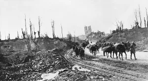 Force Prints: WWI, POWs Entering Ypres, 1917