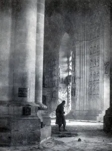Destroyed Prints: WWI, Reims Cathedral