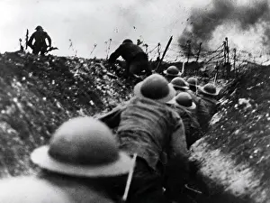 20th Prints: WWI, Over the Top, Trench Warfare