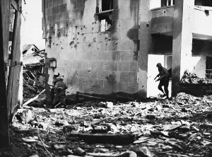 Wartime Prints: WWII Battle at Prum, Germany