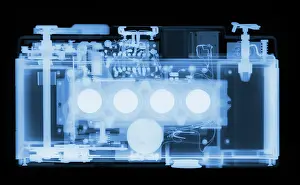 Mixed Science Images Prints: X-Ray of Camera