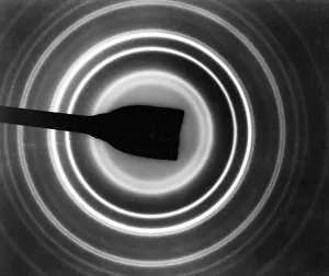 Film Prints: X-Ray Diffraction Polycrystalline