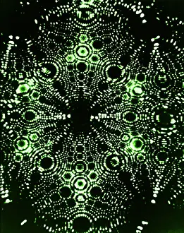 Interference Prints: X-Ray Diffraction of Tungsten Tip