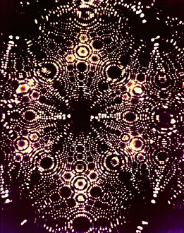 Radiation Prints: X-Ray Diffraction of Tungsten Tip