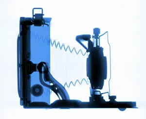 Technology Prints: X-Ray of Early Kodak Camera