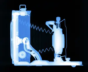 Technology Prints: X-Ray of Early Kodak Camera