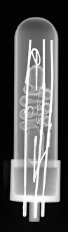 Aircraft Prints: X-Ray of a Flash Tube