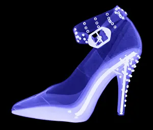 X Rays Prints: An X-ray of a High Heel Shoe