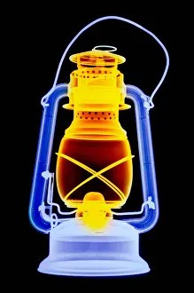Lantern Prints: X-ray of a Kerosene Lantern