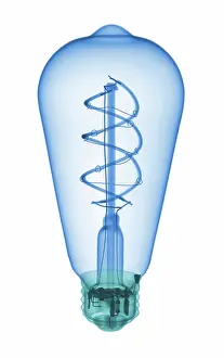Design Prints: X-Ray of LED Light Bulb