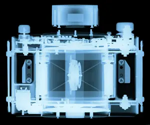 Technology Prints: X-Ray of Noblex Panoramic Camera