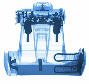 Technology Prints: X-Ray of Polaroid Camera