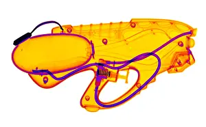 Rays Prints: An X-ray of a squirt gun