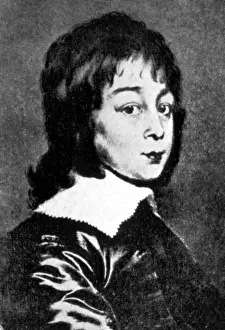 Horology Prints: Young Christiaan Huygens, 1840