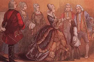 Essayist Prints: Young Samuel Johnson Receives the Royal Touch, 1712