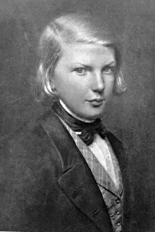 Dramatist Prints: Young Victor Hugo, 1818