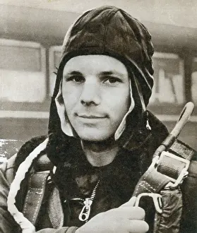 Force Prints: Yuri Gagarin, Soviet Cosmonaut